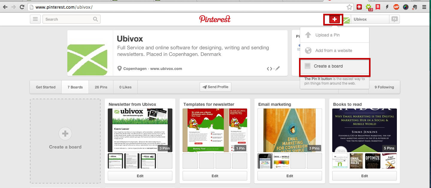 Newsletter archive on Pinterest - Ubivox Documentation & Knowledge